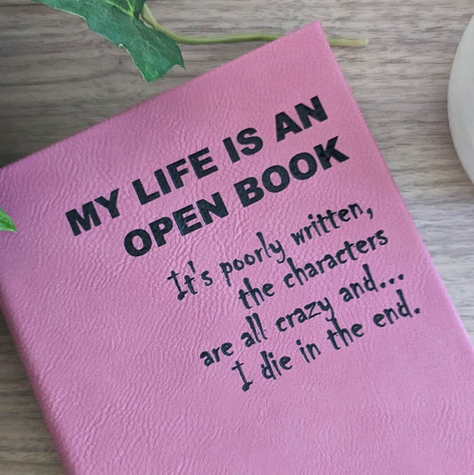 MY LIFE IS AN OPEN BOOK