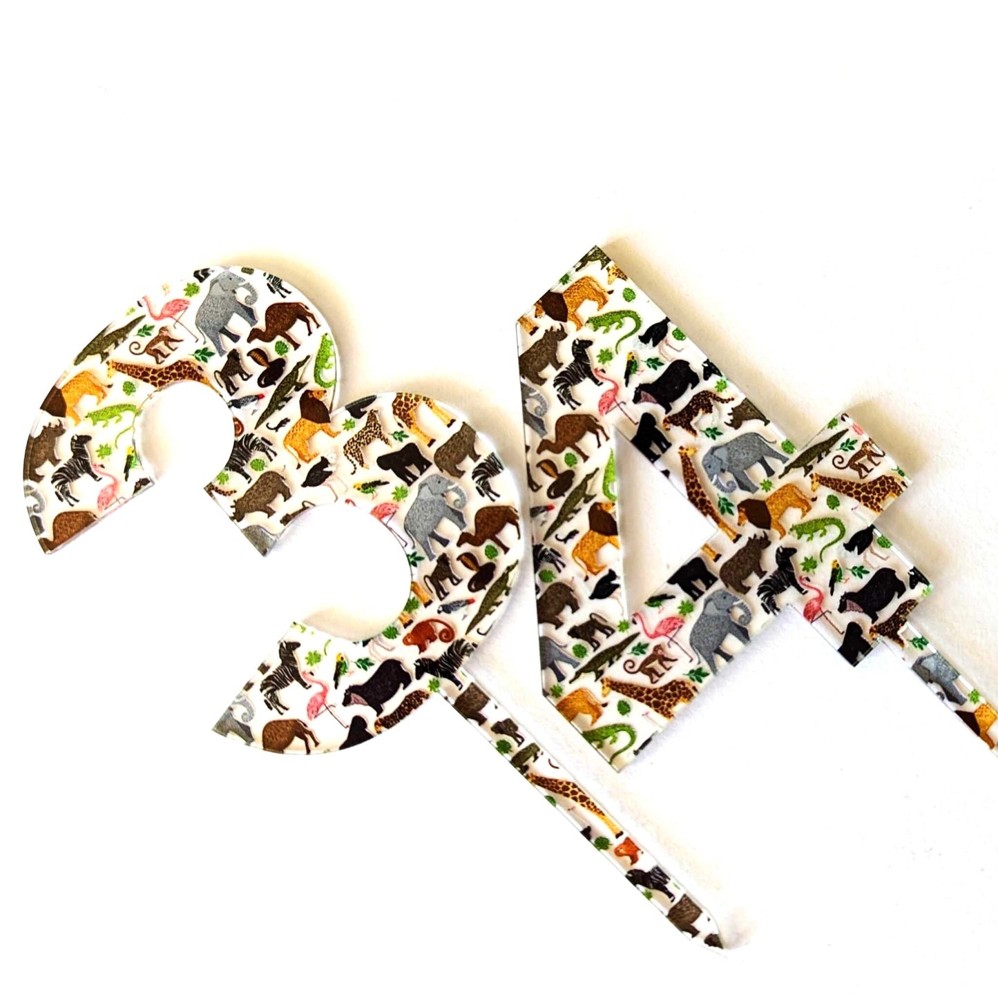 Safari Adventure Cake Topper